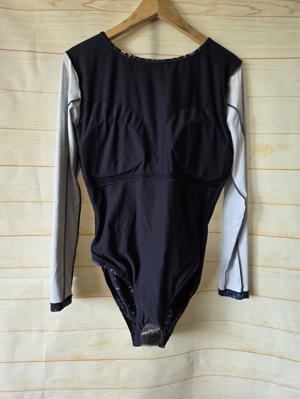 Johnny Was Supernova Surf One Piece Long Sleeve Swimsuit Rashguard Blue Size XL - Picture 10 of 13